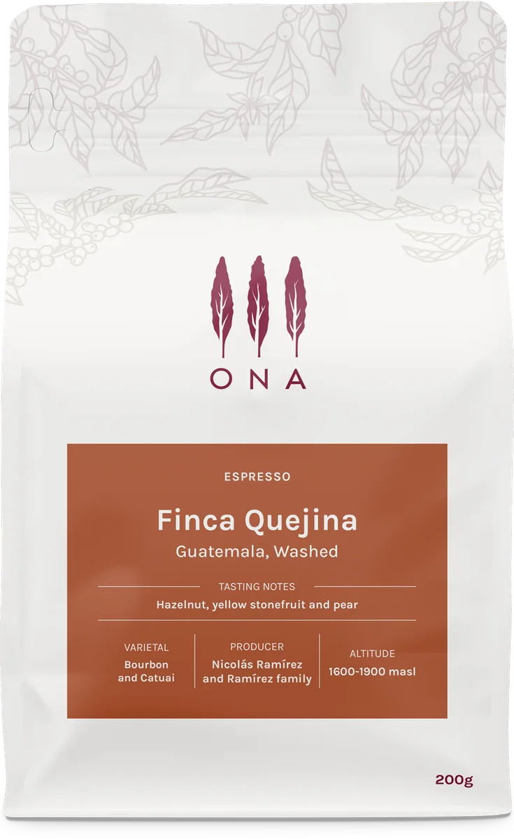 finca quejina, guatemala, washed coffee by ona