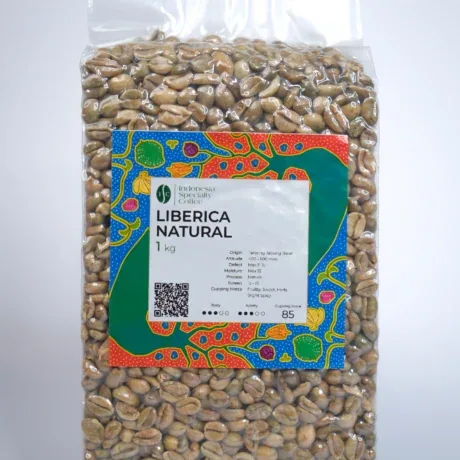 liberica green coffee beans - indonesia coffee by pt. indonesia specialty coffee