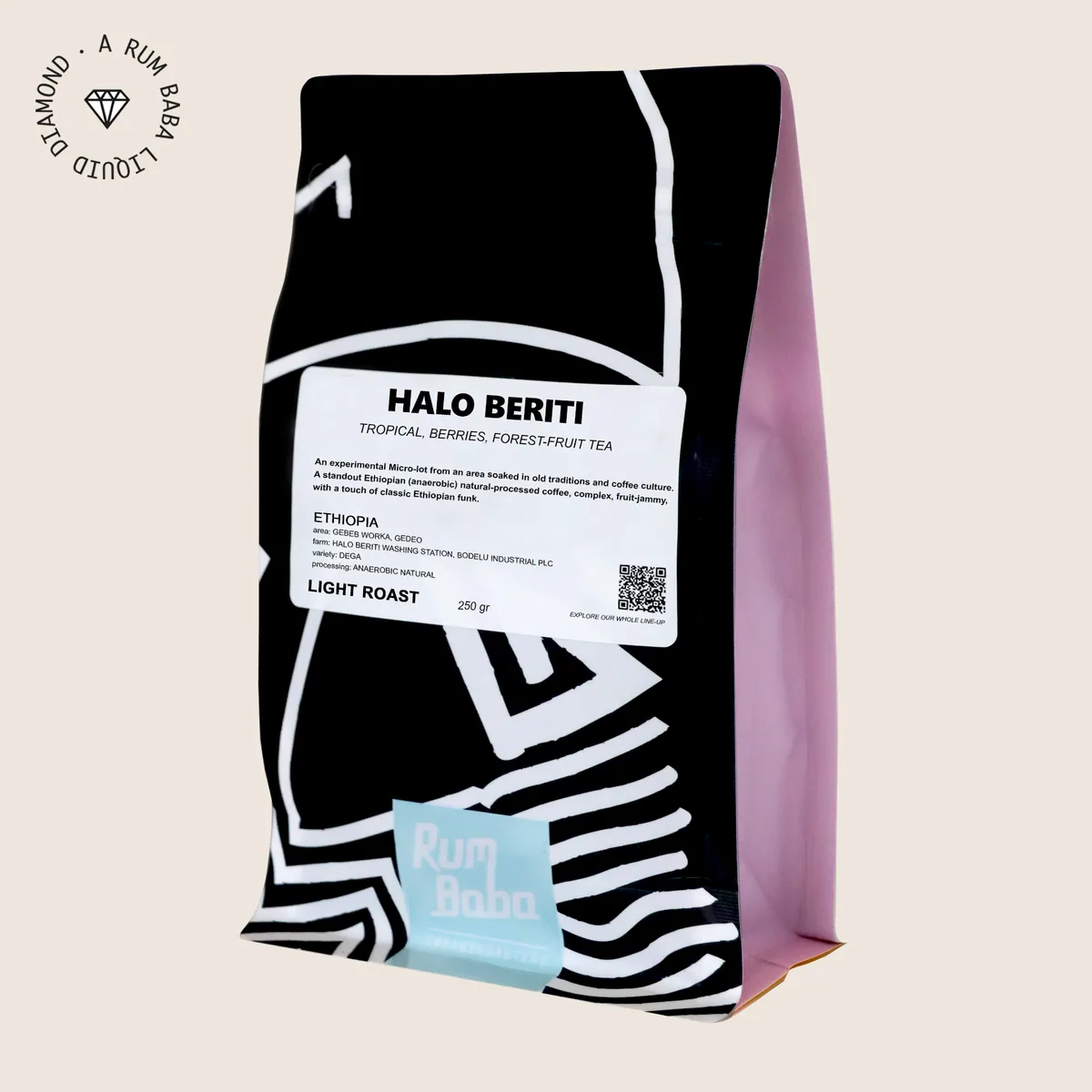 ethiopia halo beriti coffee by rum baba coffeeroasters shop & brew-bar east