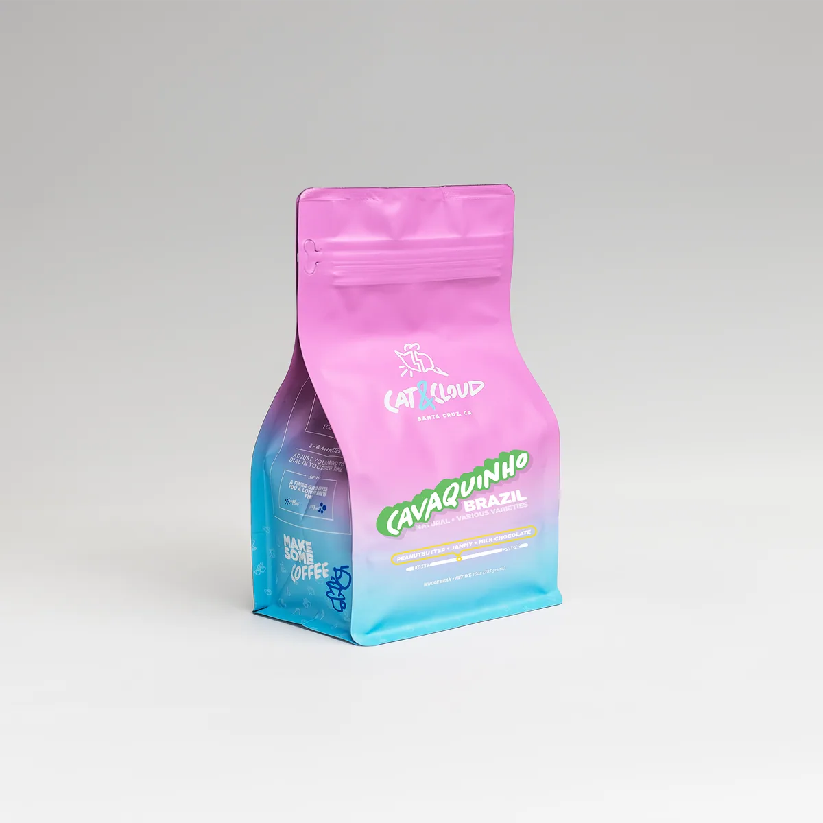 brazil cavaquinho natural - brazil coffee by cat & cloud coffee