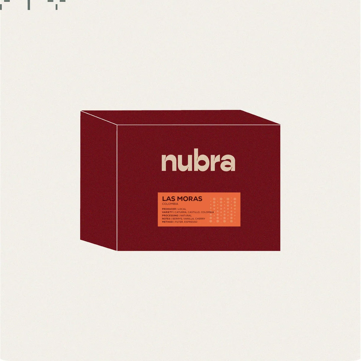 colombia las moras - natural coffee by nubra coffee shop