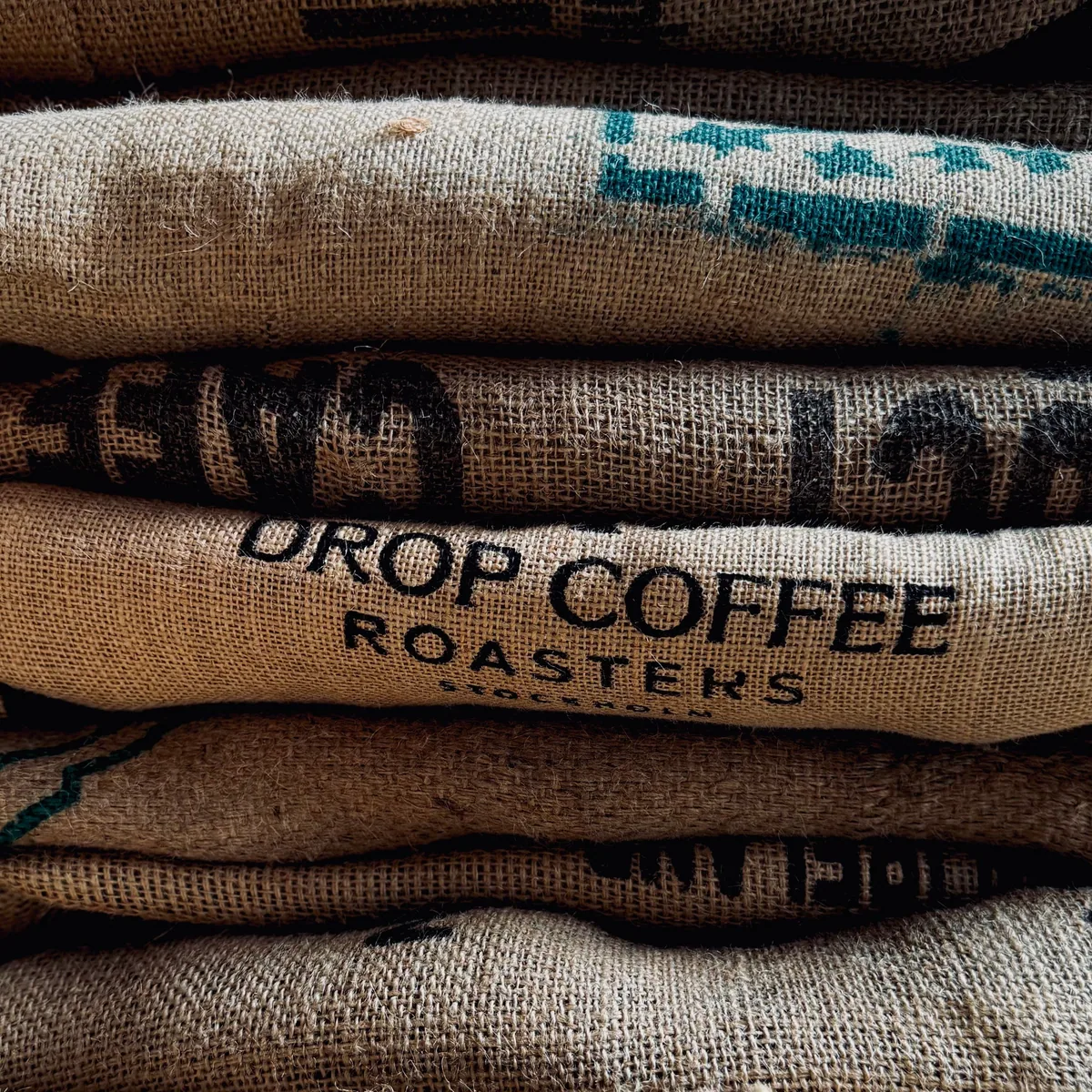 jute coffee sacks coffee by drop coffee roasters