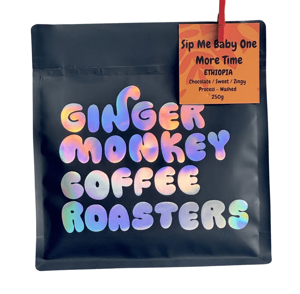 sip me baby one more time – ethiopia coffee by ginger monkey coffee roasters