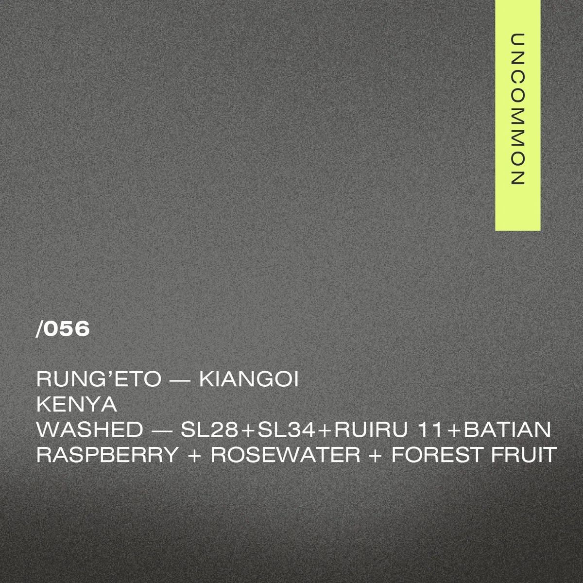 /056 kenya — rung’eto kiangoi - kenya coffee by a matter of concrete