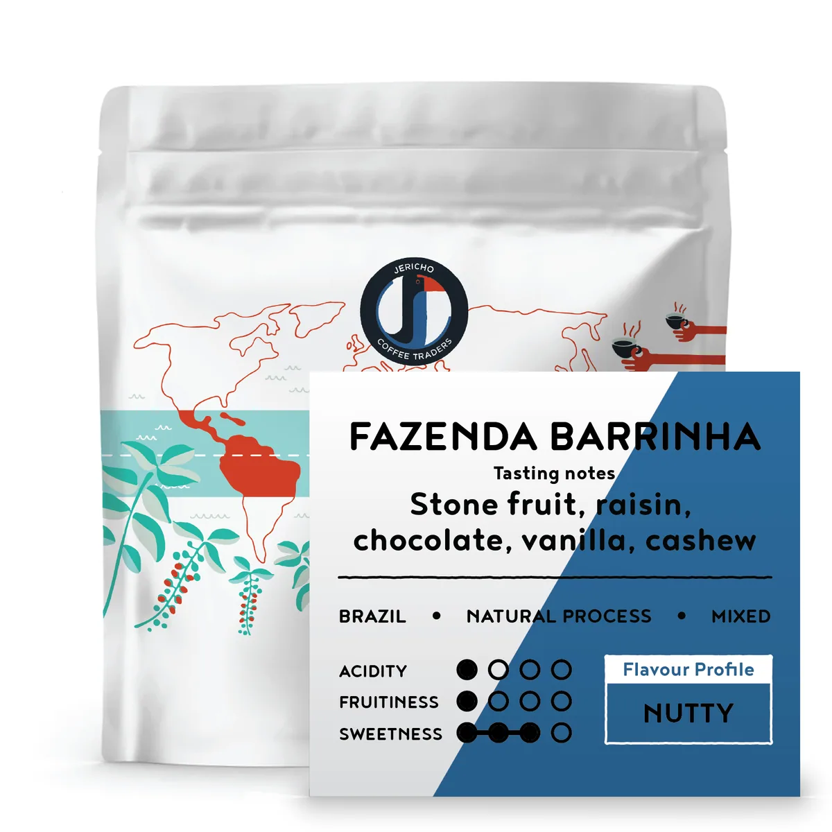 barrinha - brazil coffee by jericho coffee traders roastery