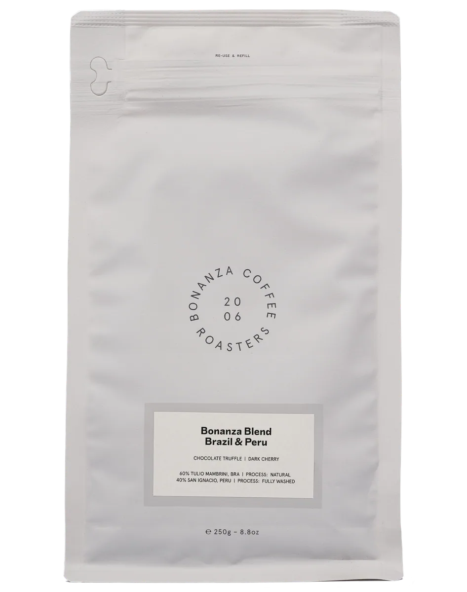 bonanza blend coffee by bonanza coffee roasters