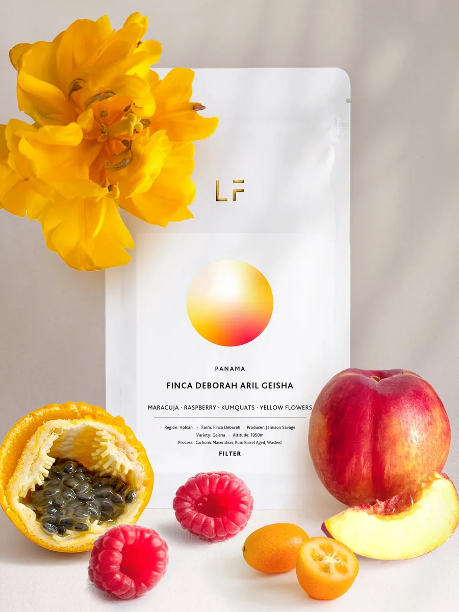 aril geisha · finca deborah - panama coffee by lf coffee