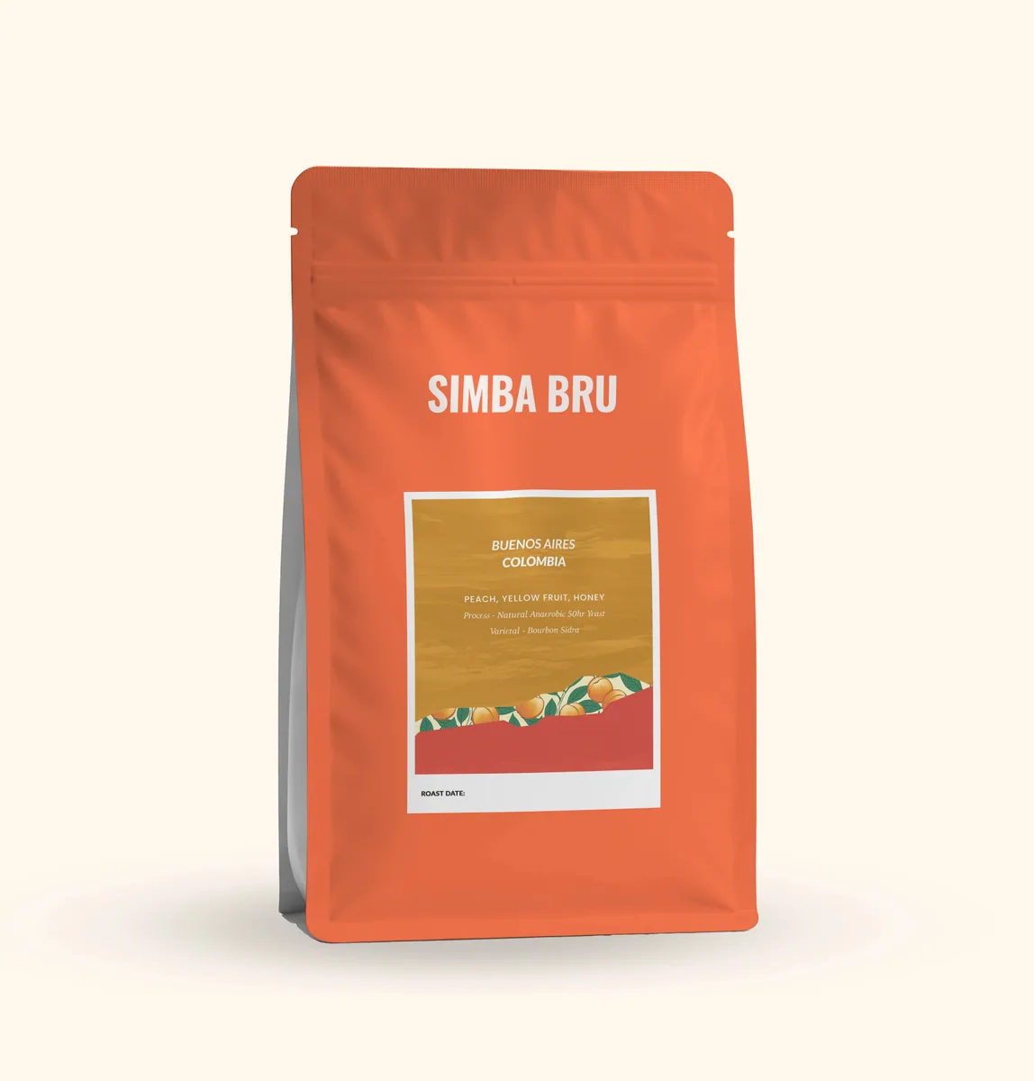 buenos aires bourbon sidra | colombia coffee by simba bru coffee roasters
