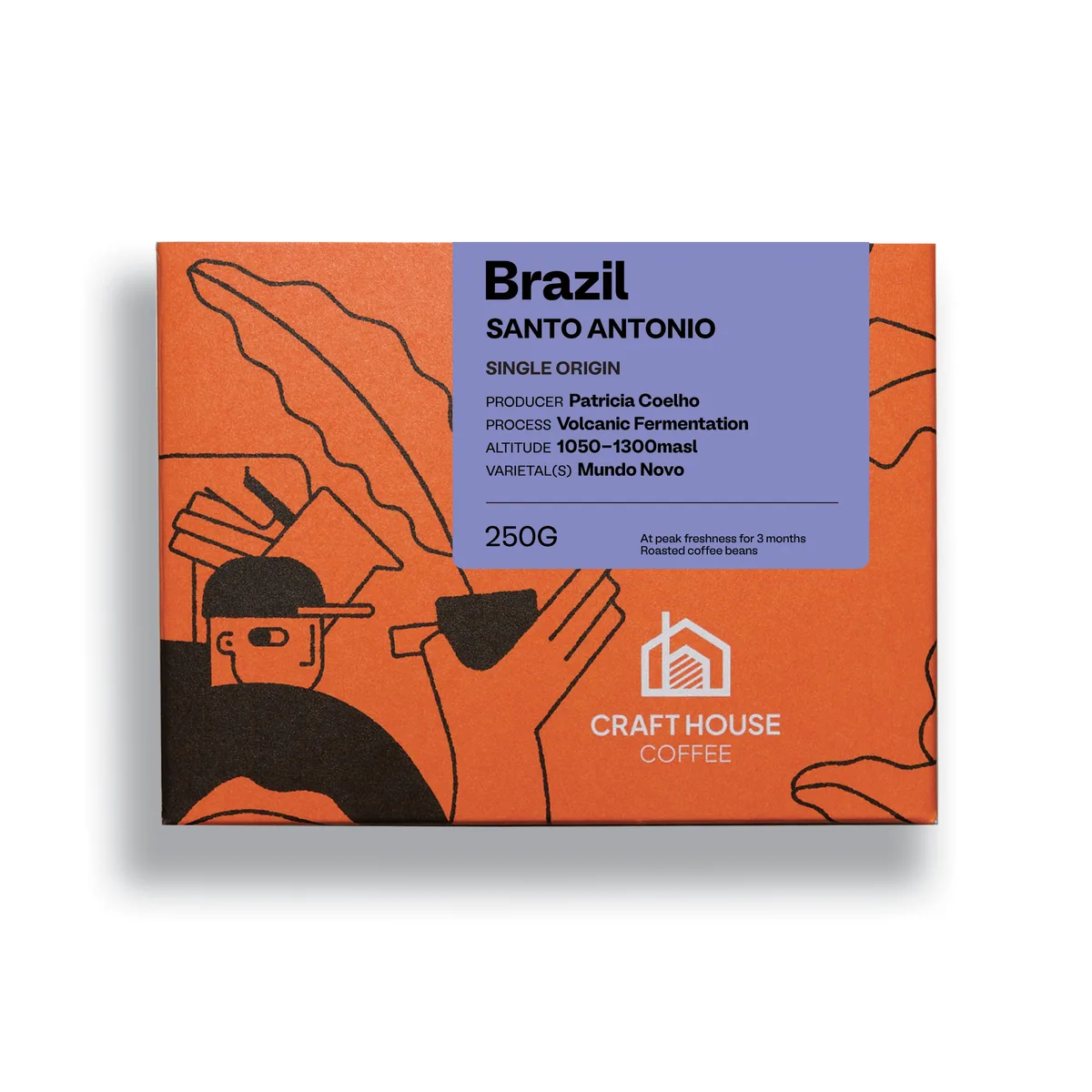 brazil santo antonio coffee by craft house coffee