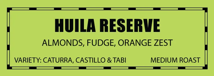 huila reserve coffee by la mulita coffee