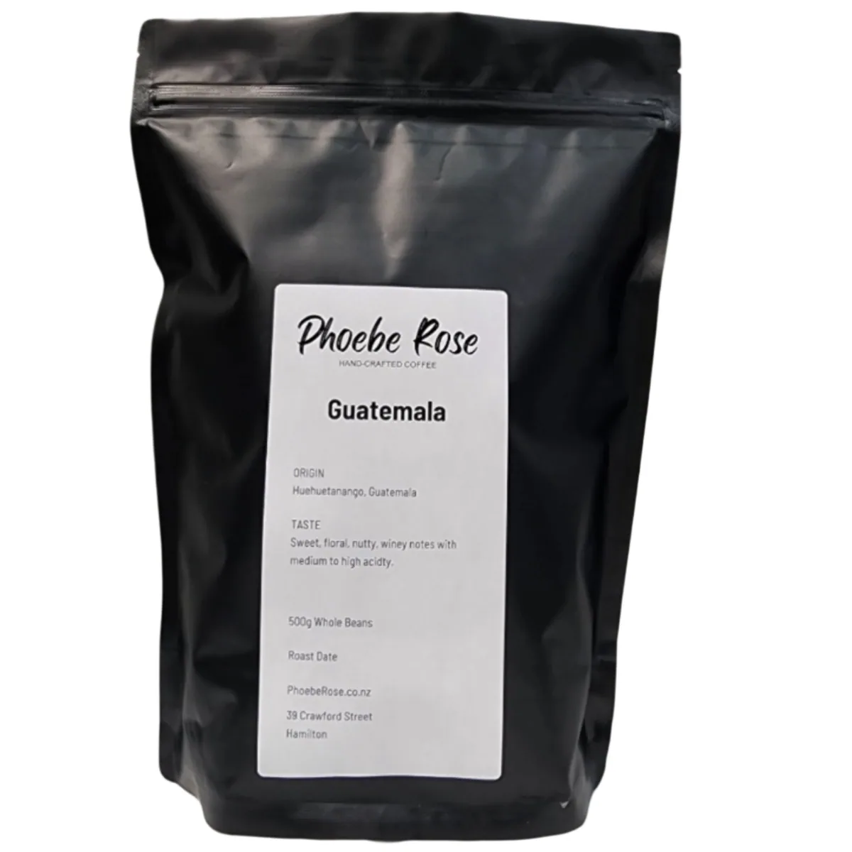 guatemala single origin coffee by phoebe rose coffee roaster