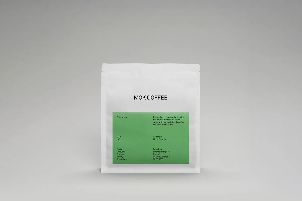 colombia, finca betania, natural - colombia coffee by mok