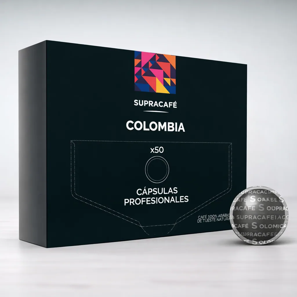 cápsulas de café de colombia · formato disco · 50 unidades - colombia coffee by supracafé s.a.