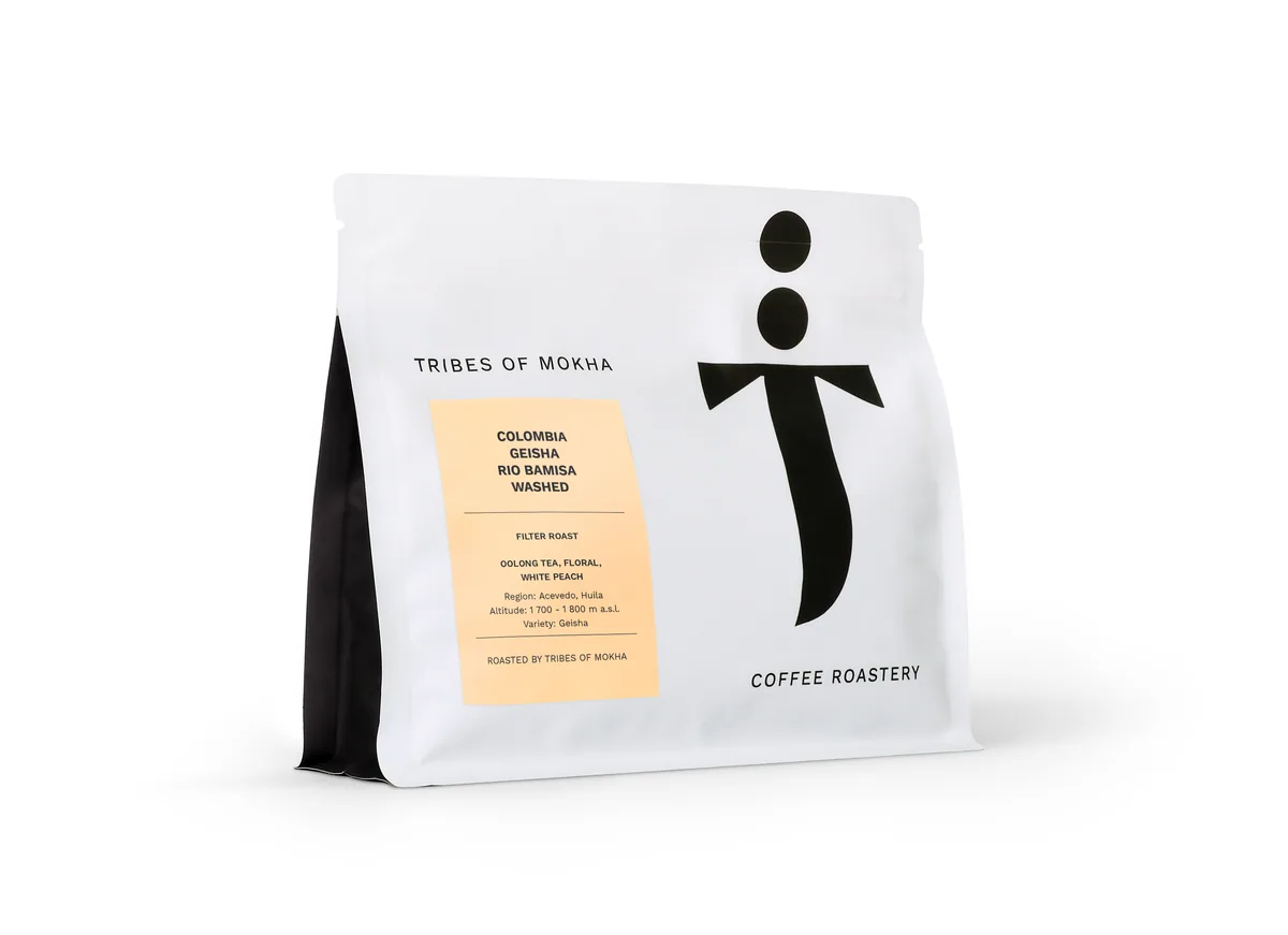 rio bamisa geisha — ethiopia + colombia coffee from tribes of mokha