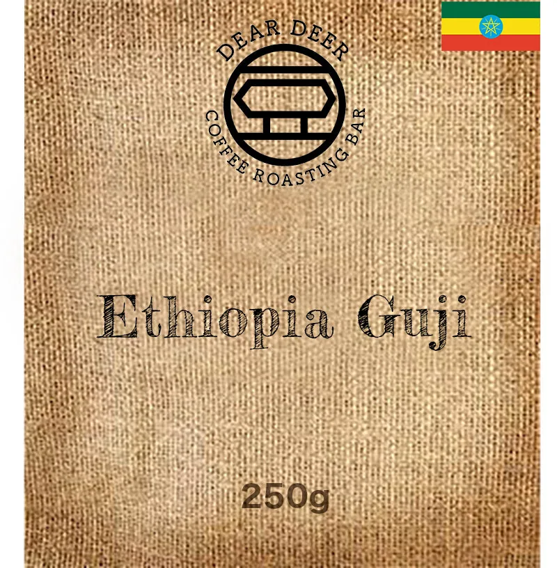 ethiopia guji arsosala natural coffee by dear deer coffee roasting bar onehunga