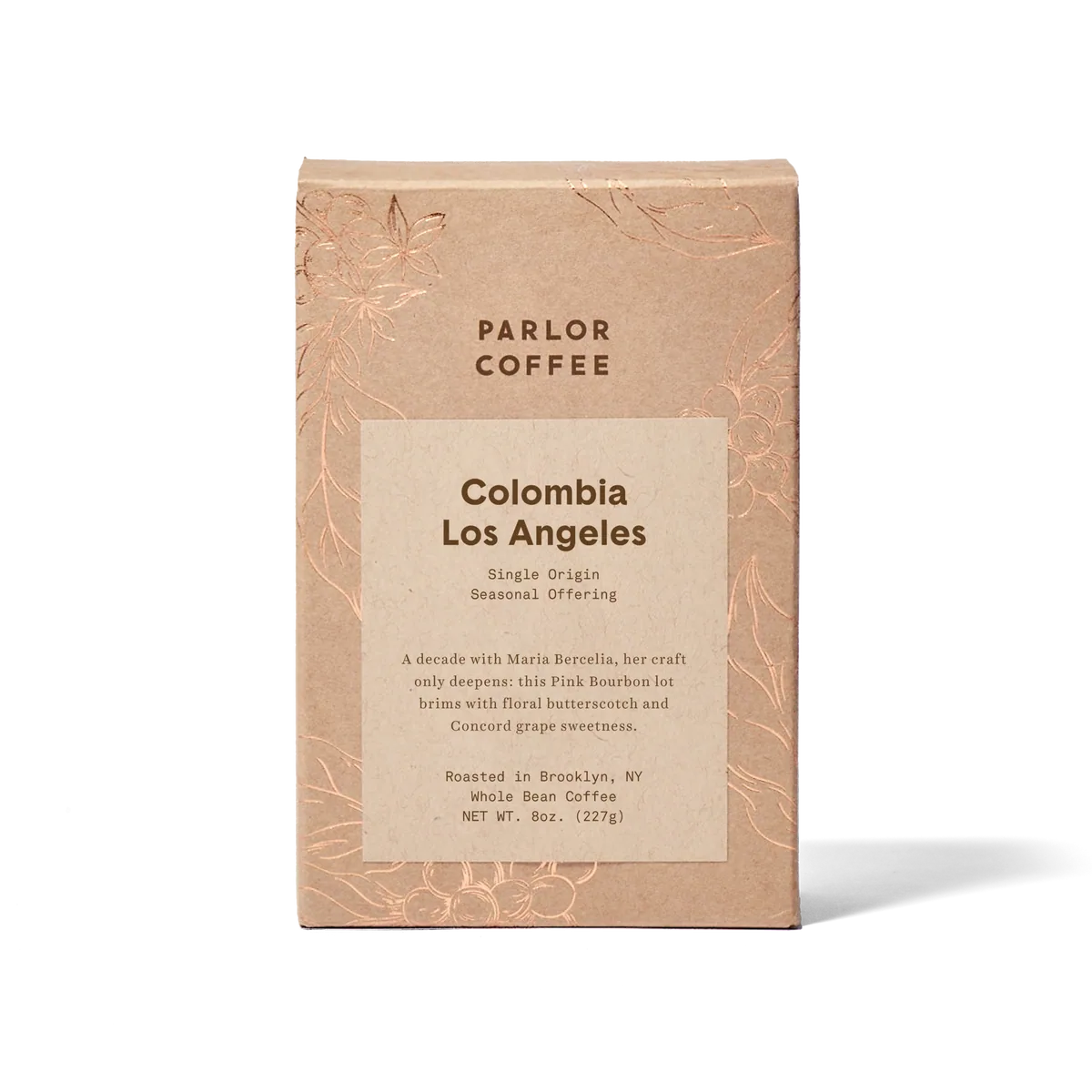 colombia los angeles coffee by parlor coffee roasters