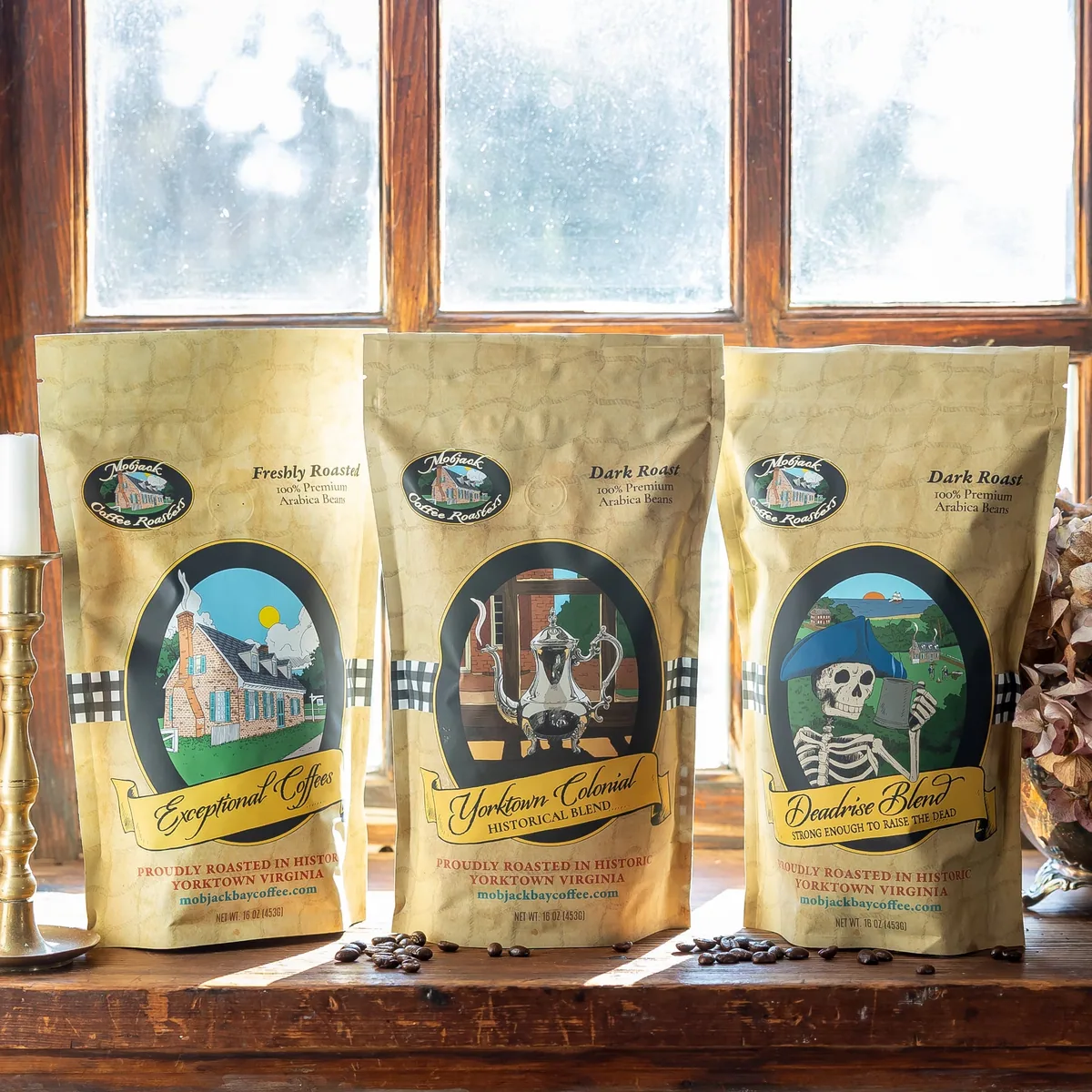 honduran dark roast coffee by mobjack bay coffee roasters and petite cafe