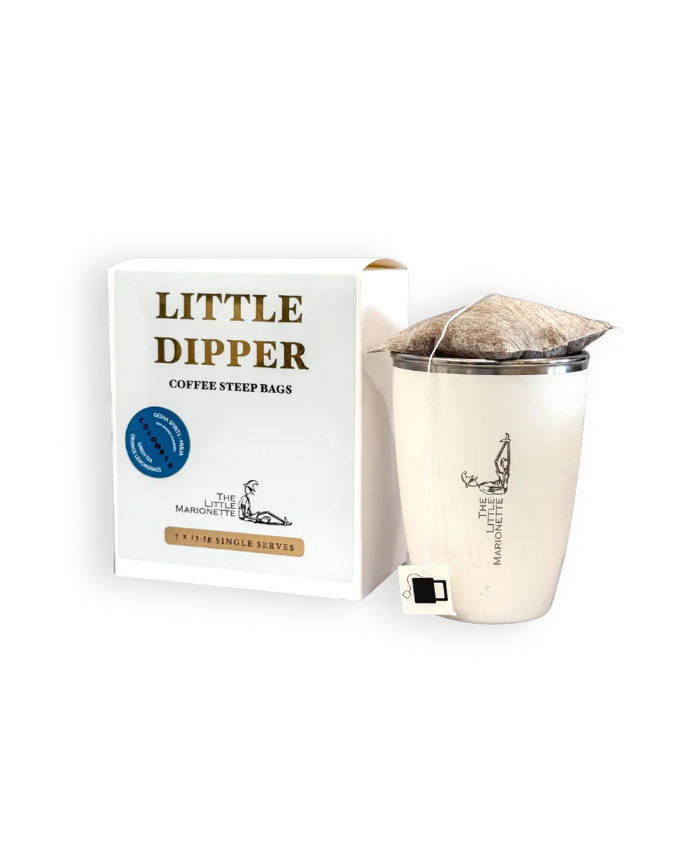 little dippers | colombia gesha spirits hulia - semi washed anaerobic coffee by the little marionette coffee roastery