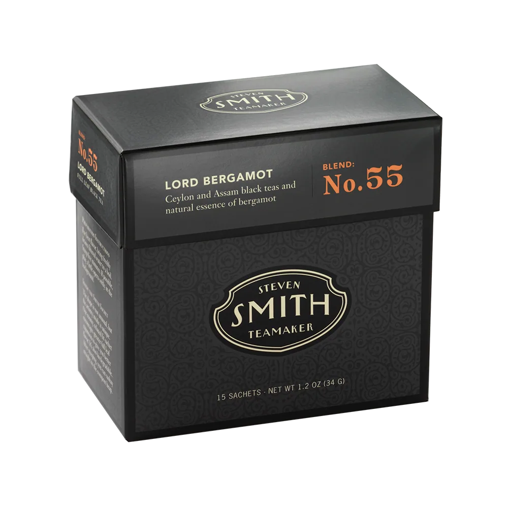 steven smith tea - lord bergamot 15 ct. coffee by longbottom coffee & tea
