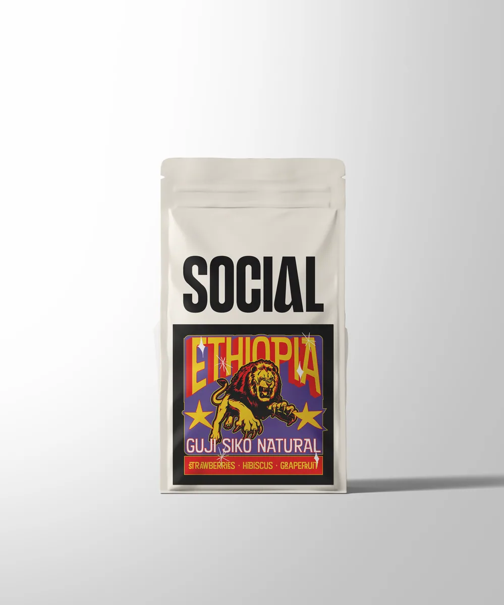 ethiopia - guji siko uraga natural grade 1 coffee by social espresso coffee roasters