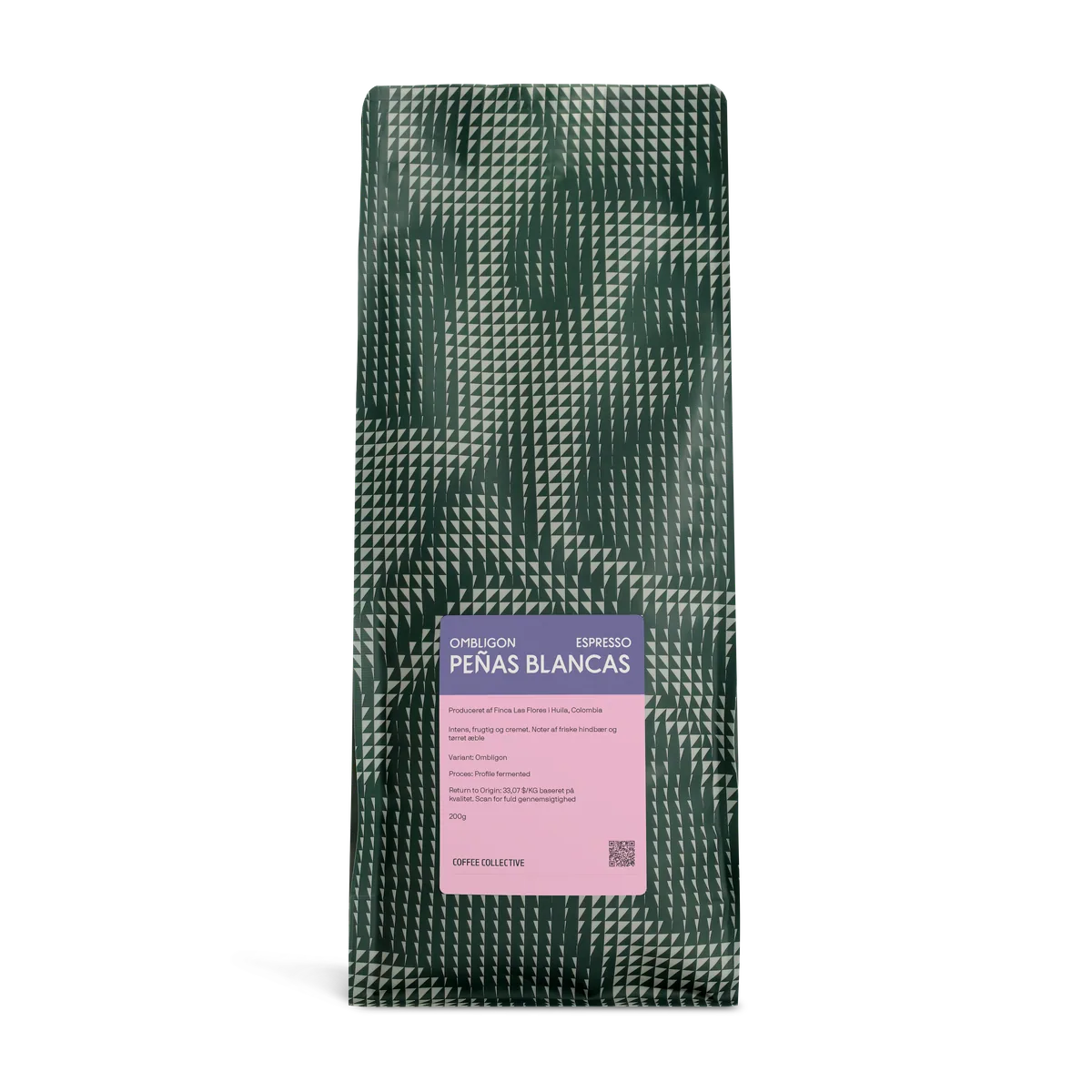 peñas blancas ombligon espresso, 1kg coffee by the coffee collective