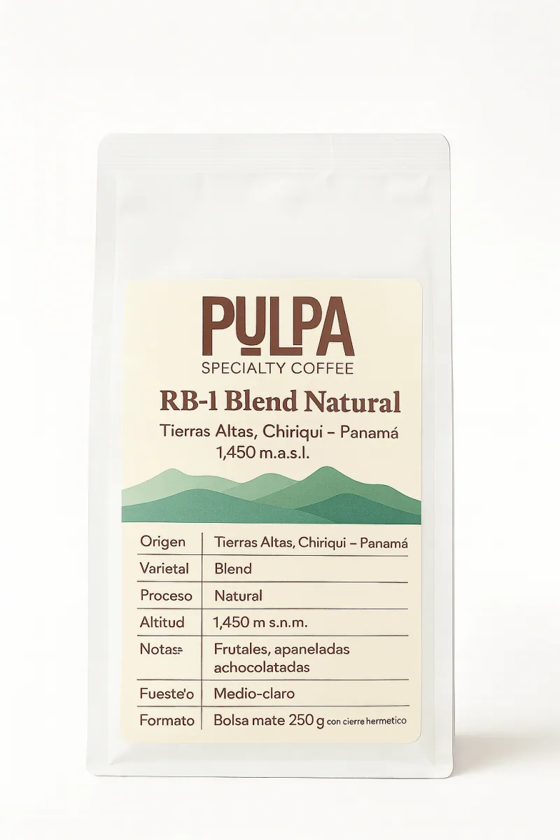 osaka blend - pacamara y caturra natural coffee by pulpa