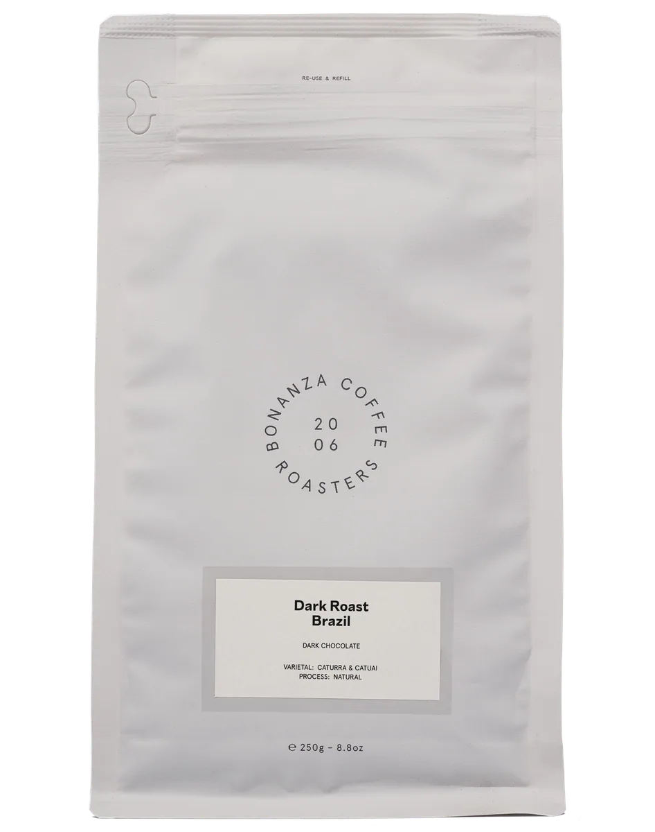 dark roast - brazil coffee by bonanza coffee roasters