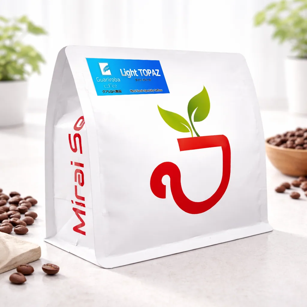 light topaz — honey, citrus & sweet almond - brazil coffee by mirai seeds specialty coffees