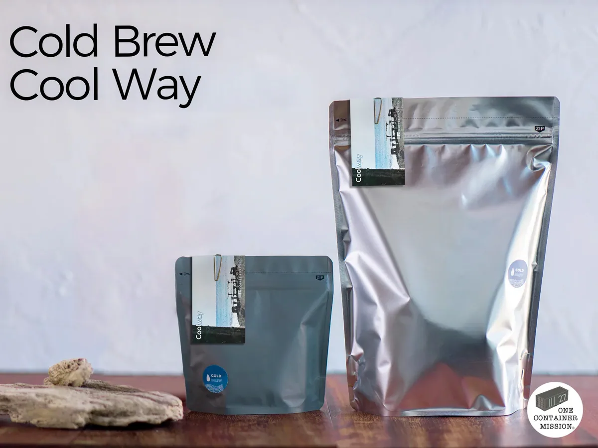 コールドブリュー クールウェイ (水出しコーヒー) - kenya + honduras coffee by 27 coffee roasters tsujido 本店