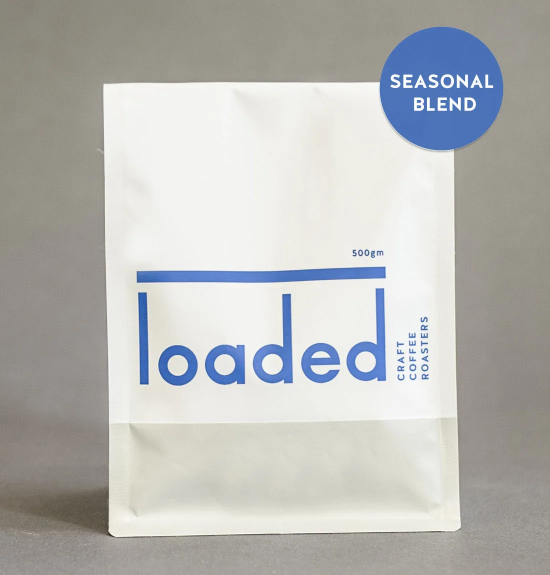 seasonal blend coffee by loaded craft coffee roasters