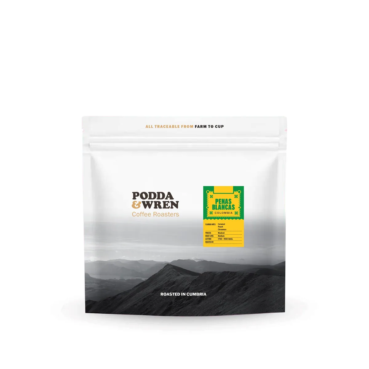 colombia - penas blancas coffee by podda & wren coffee roasters