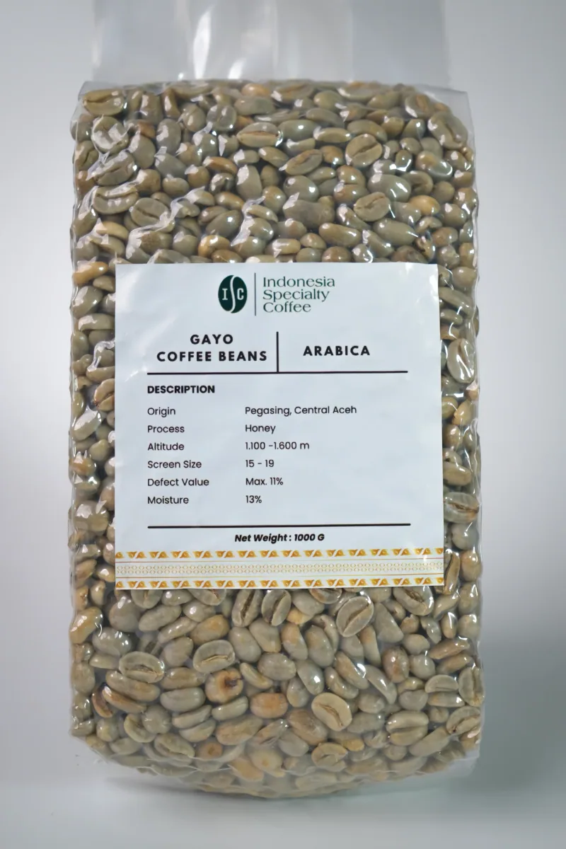 gayo honey green coffee beans - sumatra coffee by pt. indonesia specialty coffee