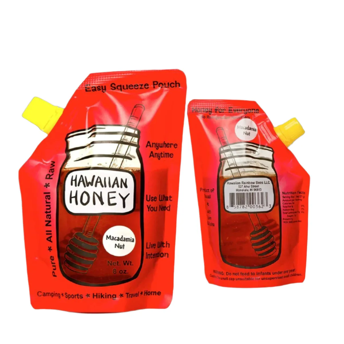 hawaii rainbow bees honey pouch coffee by kona mountain coffee