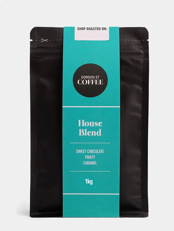 house blend 6 x 1kg coffee by gordon st coffee edinburgh