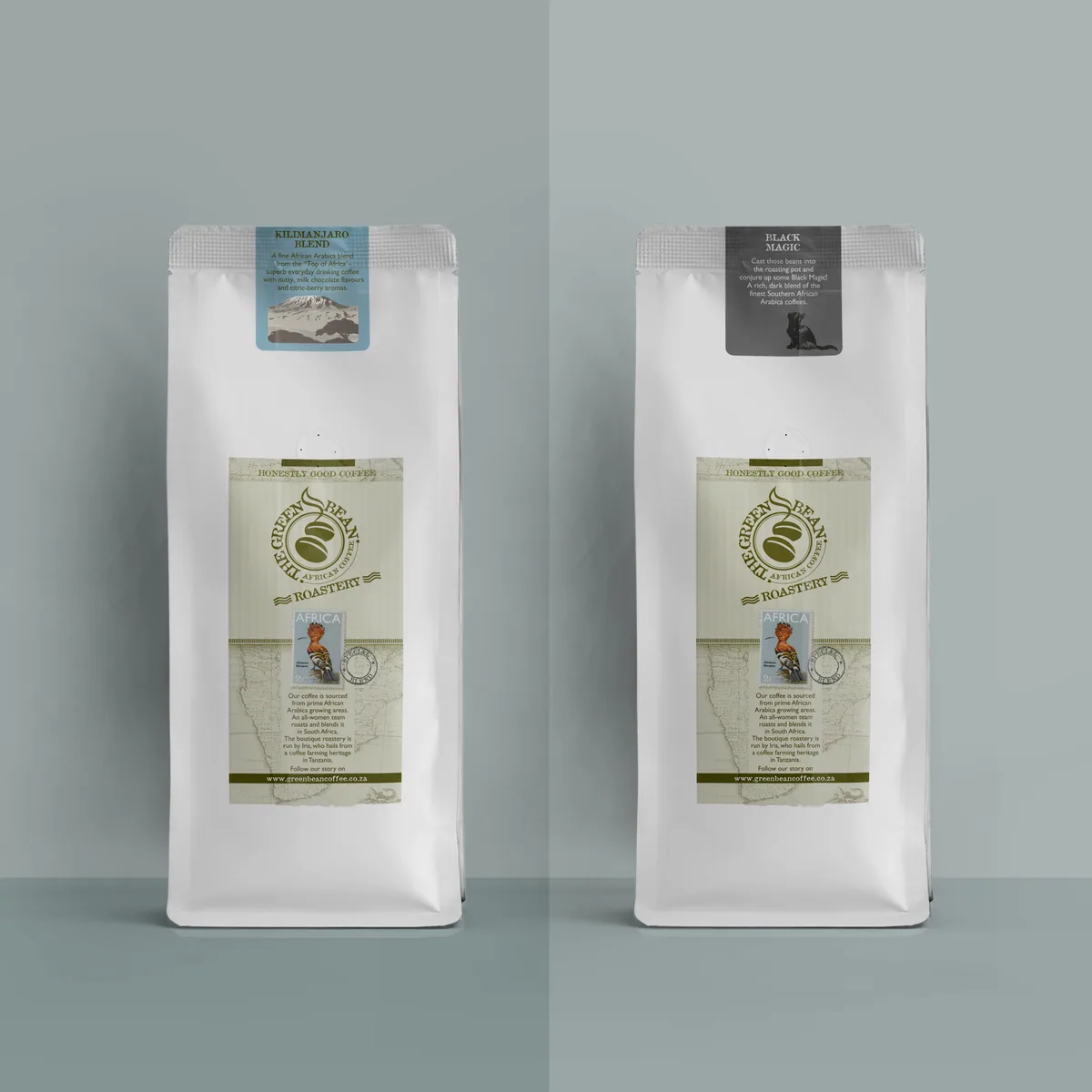 1kg blend deal – 2 up coffee by green bean coffee roastery