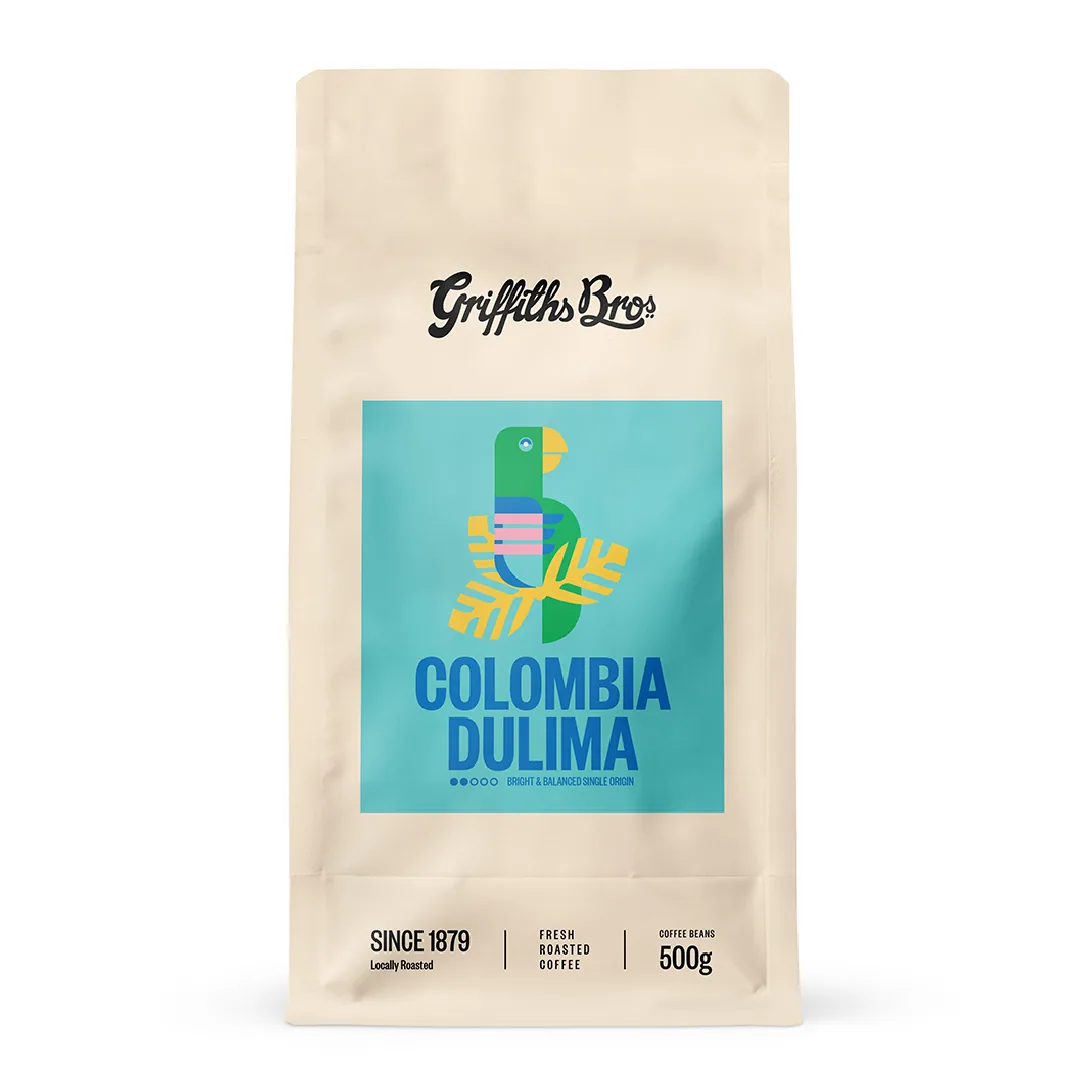 colombia dulima coffee by griffiths bros. coffee roasters