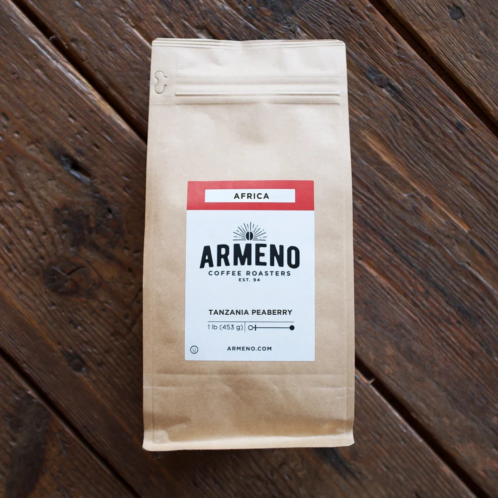 tanzania peaberry coffee by armeno coffee roasters ltd