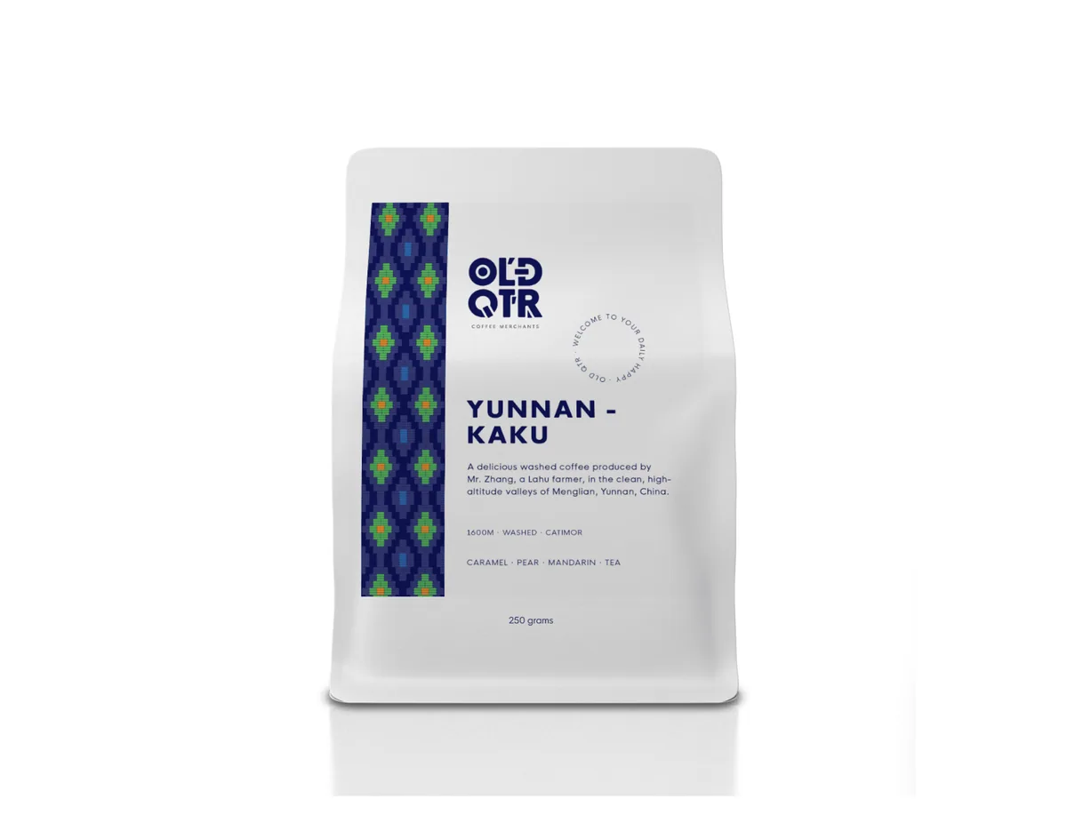yunnan - kaku (filter) - yunnan coffee by old quarter coffee merchants - southport