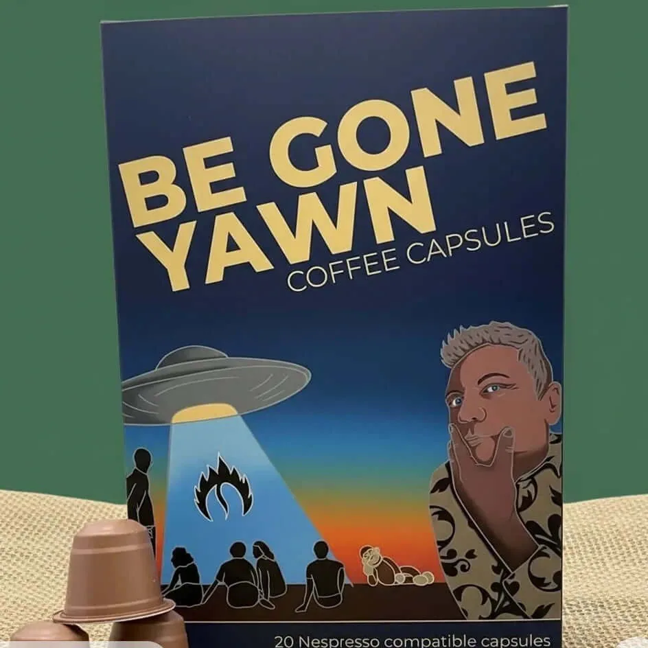 be gone yawn - coffee capsules coffee by inverness coffee roasting co
