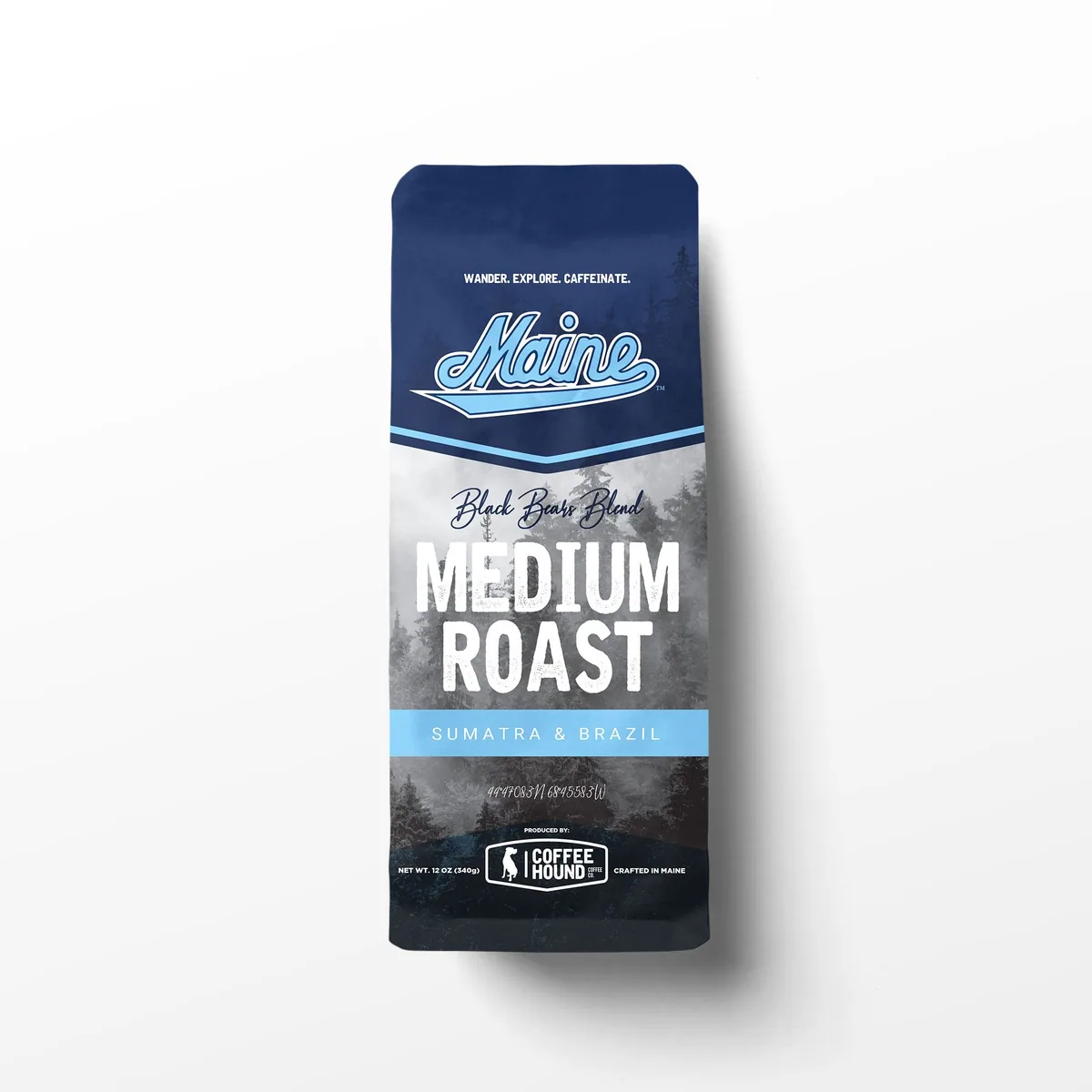 maine black bears: medium roast coffee coffee by coffee hound coffee co. at the stadium