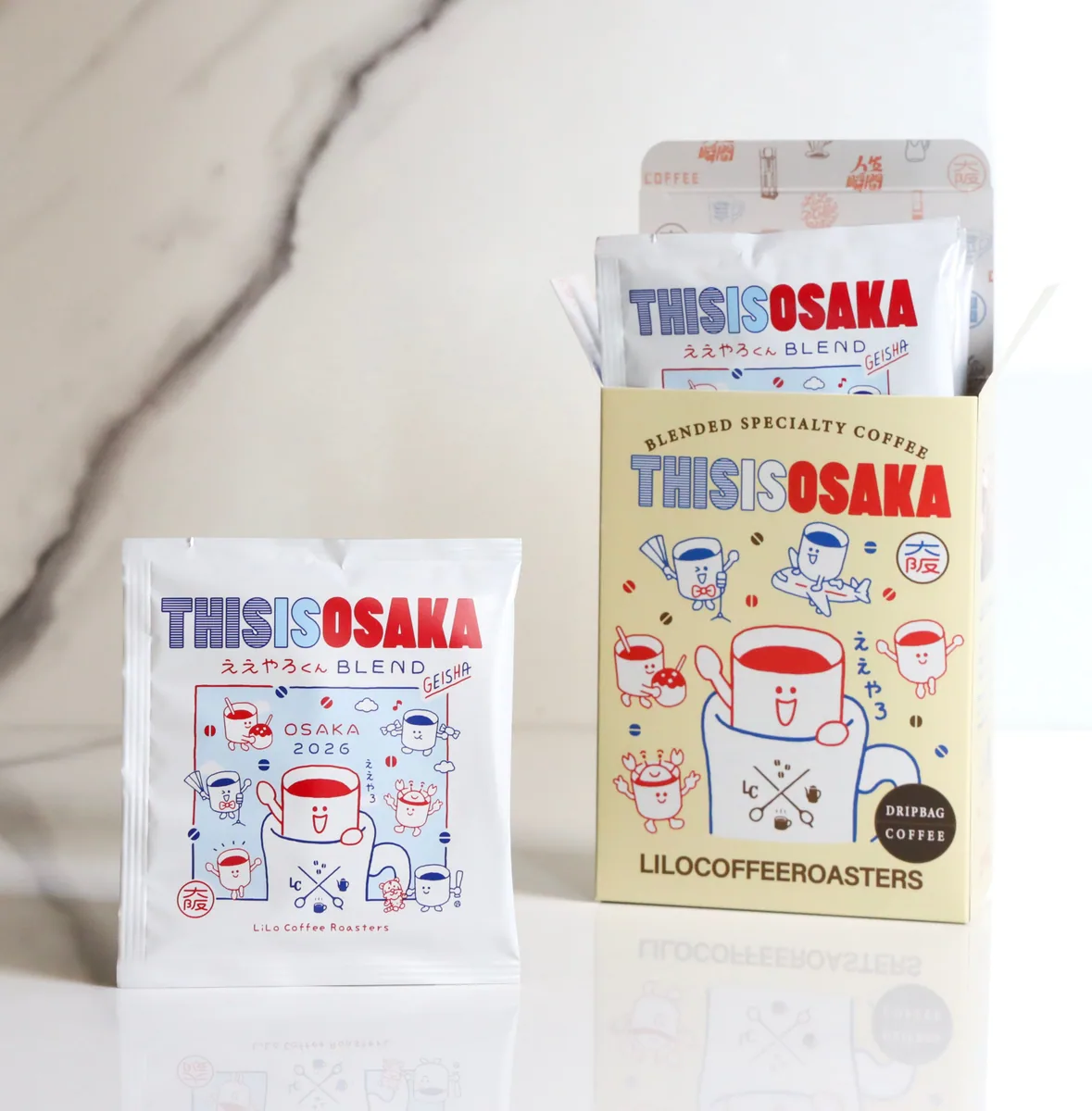 eyaro-kun geisha blend drip bag 2026 coffee by lilo coffee roasters