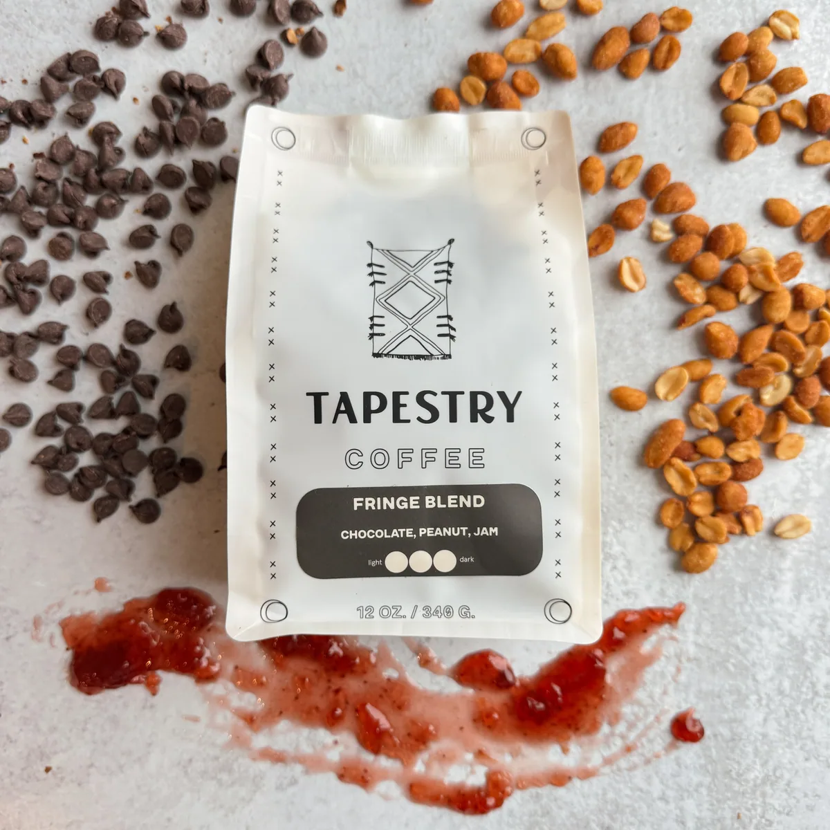fringe blend coffee by tapestry coffee