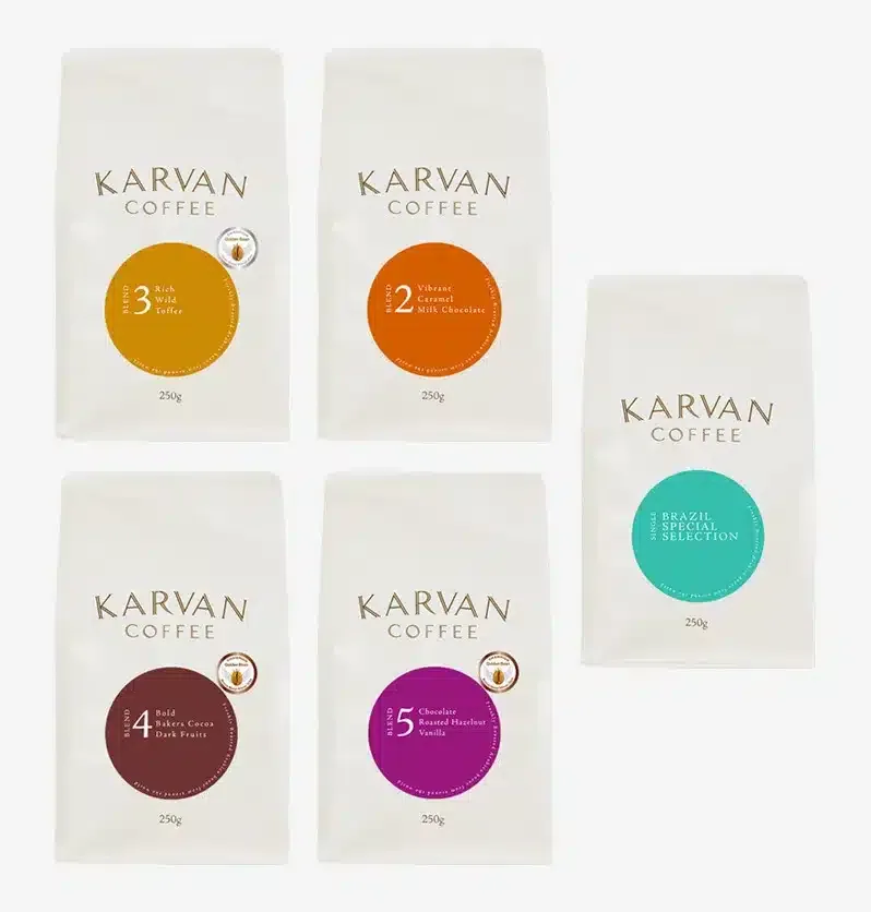 karvan variety pack | bestseller coffee by leaf bean machine