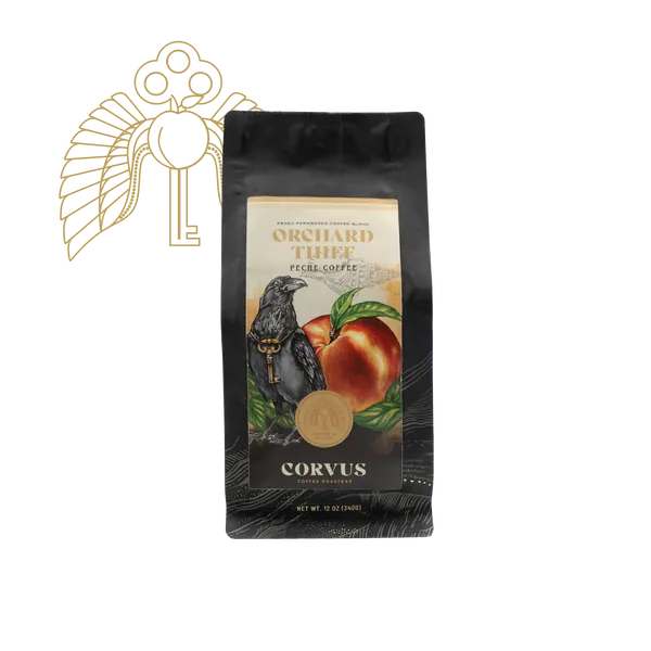 orchard thief coffee by corvus coffee roasters
