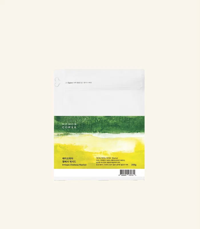 원두 에티오피아 첼베사 워시드 coffee by momos yeongdo roastery & coffee bar