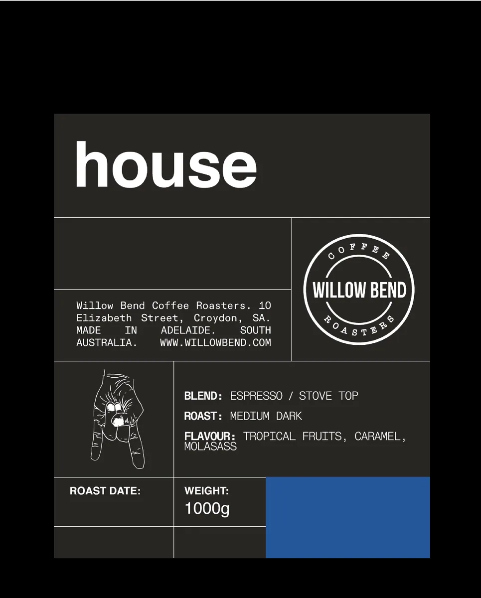 house blend coffee by willow bend coffee roasters