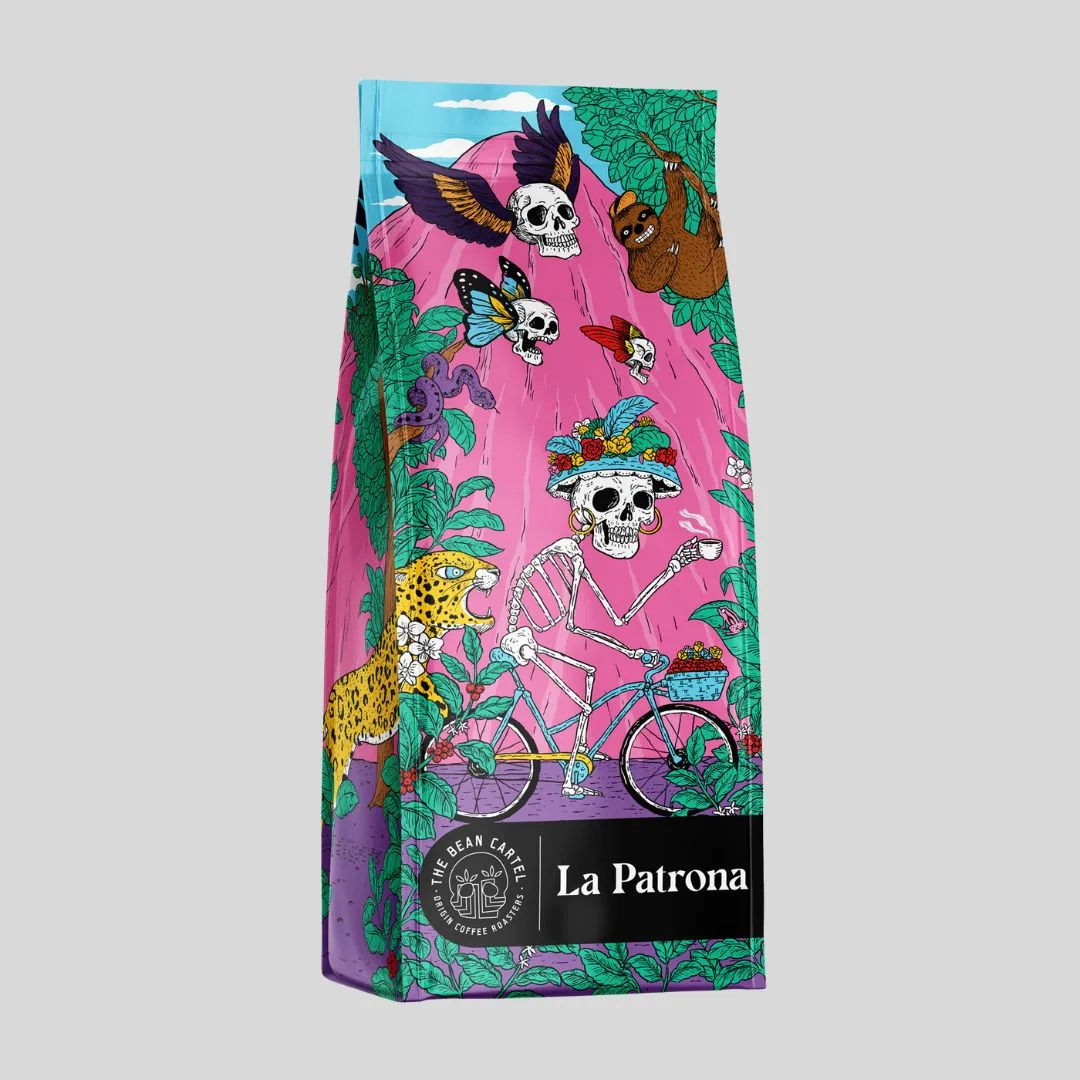 la patrona specialty blend coffee by the bean cartel coffee roasters