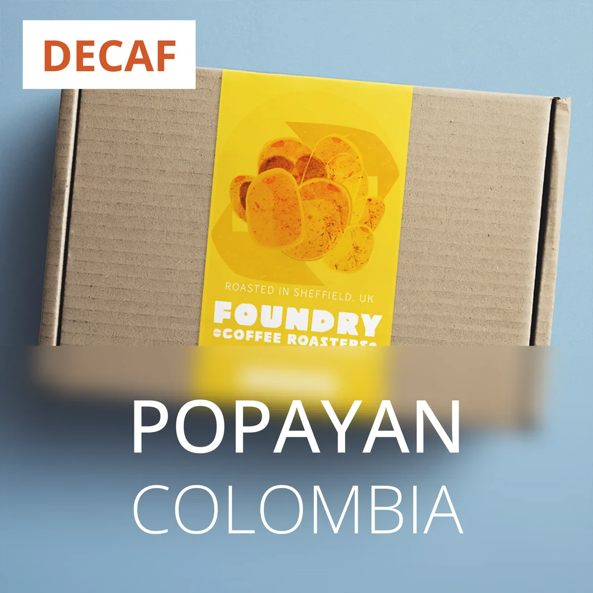 popayan decaf - colombia coffee by foundry coffee roasters