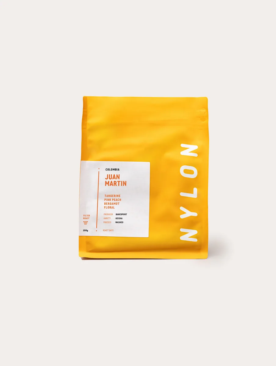 colombia juan martin geisha coffee by nylon coffee