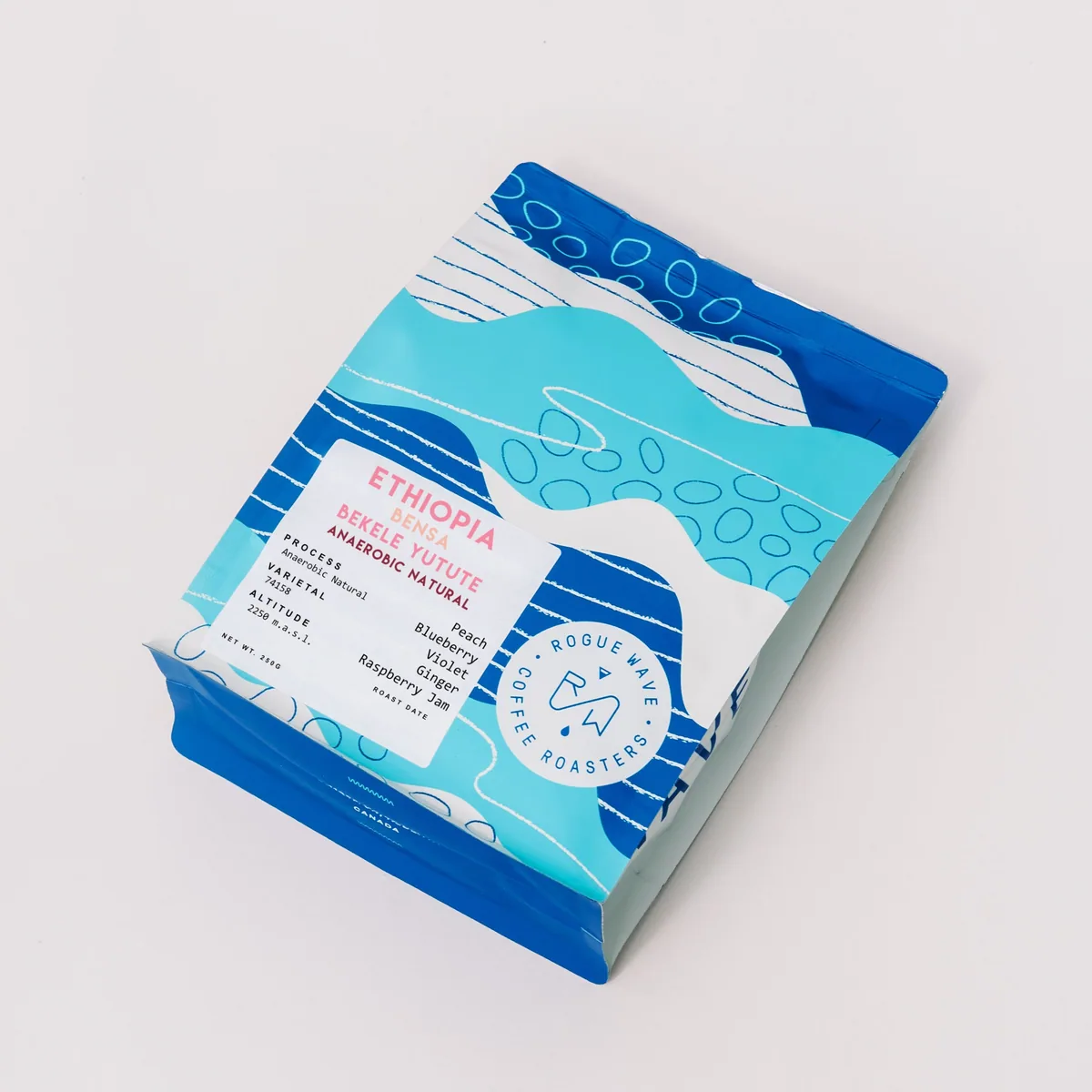 ethiopia - bekele yutute | anaerobic natural coffee by rogue wave coffee